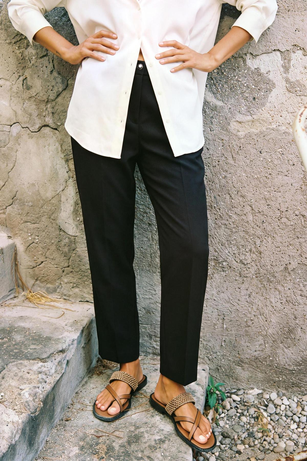 Pantalon longueur cheville