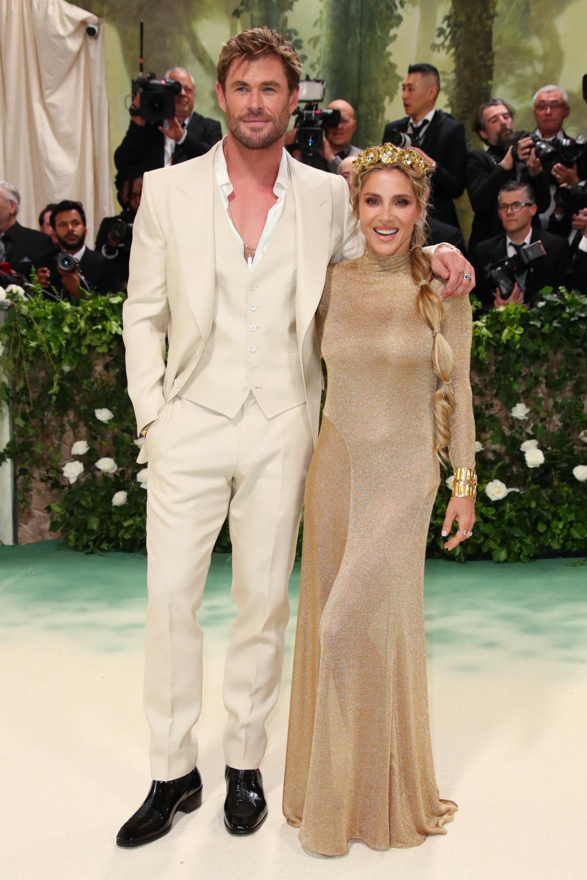 Elsa Pataky et Chris Hemsworth au gala du MET 2024