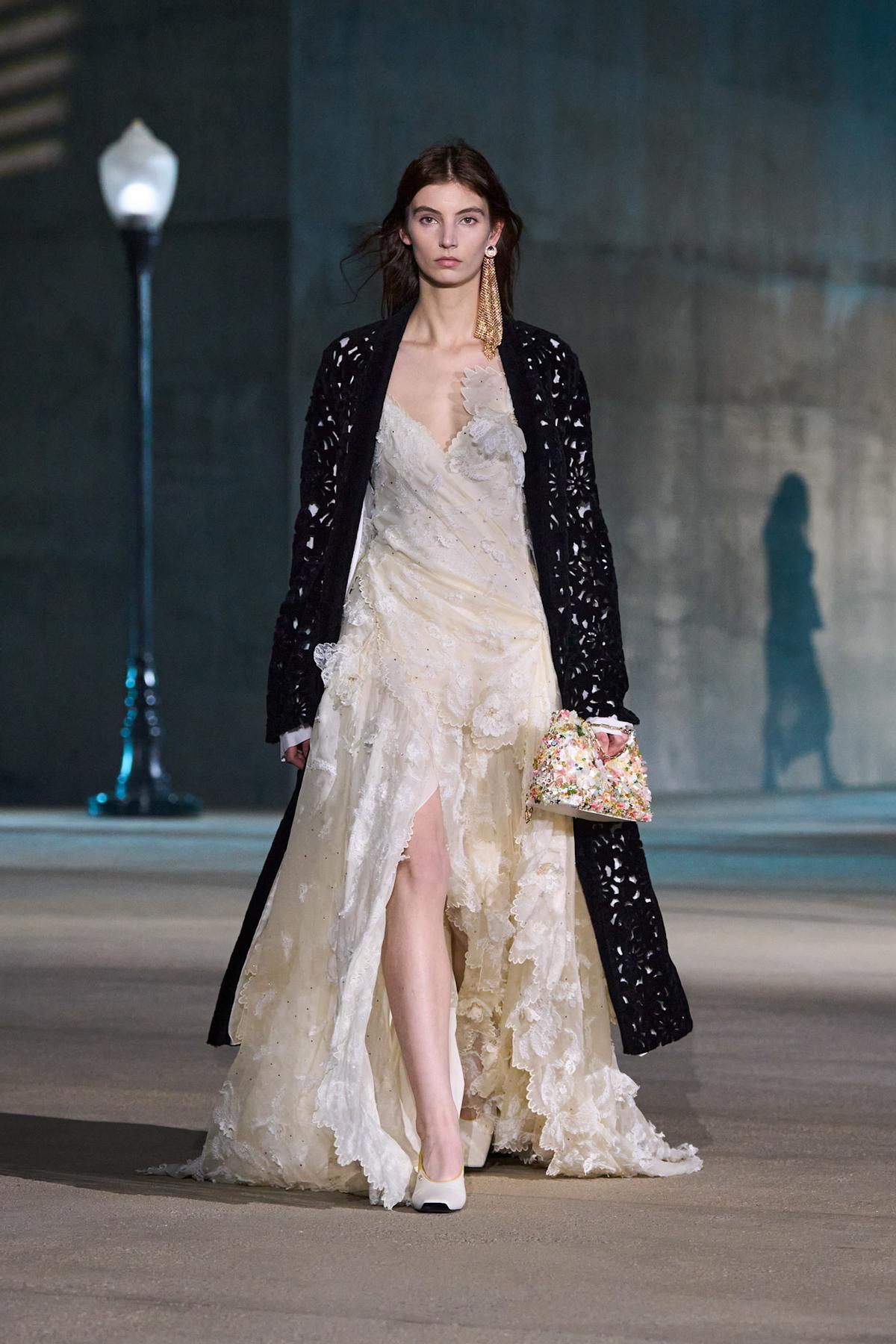 Robe vue au défilé Dior Croisière 2027