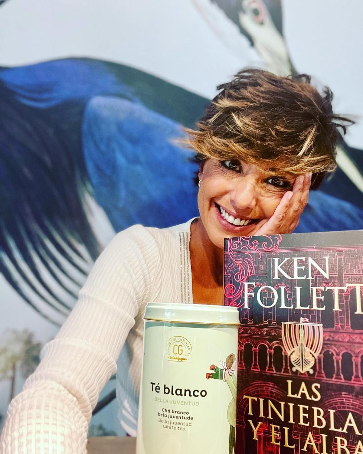 Sonsoles Ónega au thé blanc Bella Juventud d'El Club Gourmet d'El Corte Inglés