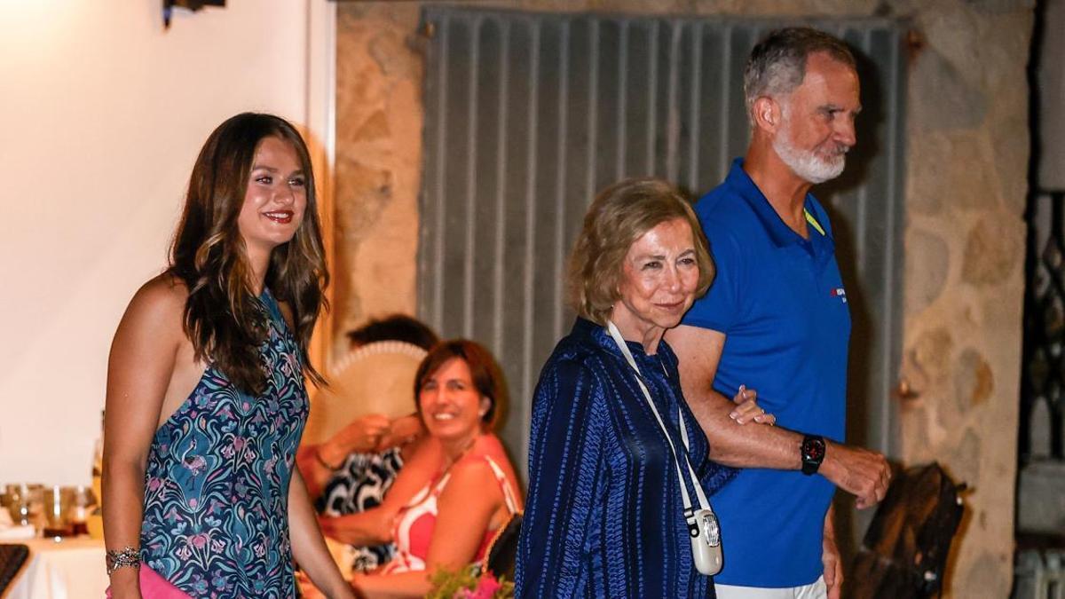 Le geste affectueux de la princesse Leonor avec la reine Sofía après leur dîner à Palma : ce que personne n'a vu de la rencontre