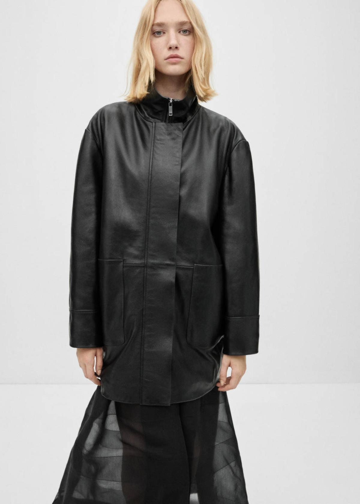 Manteau de fourrure oversize