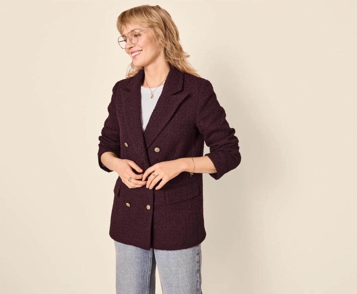 Blazer bouclé Lidl