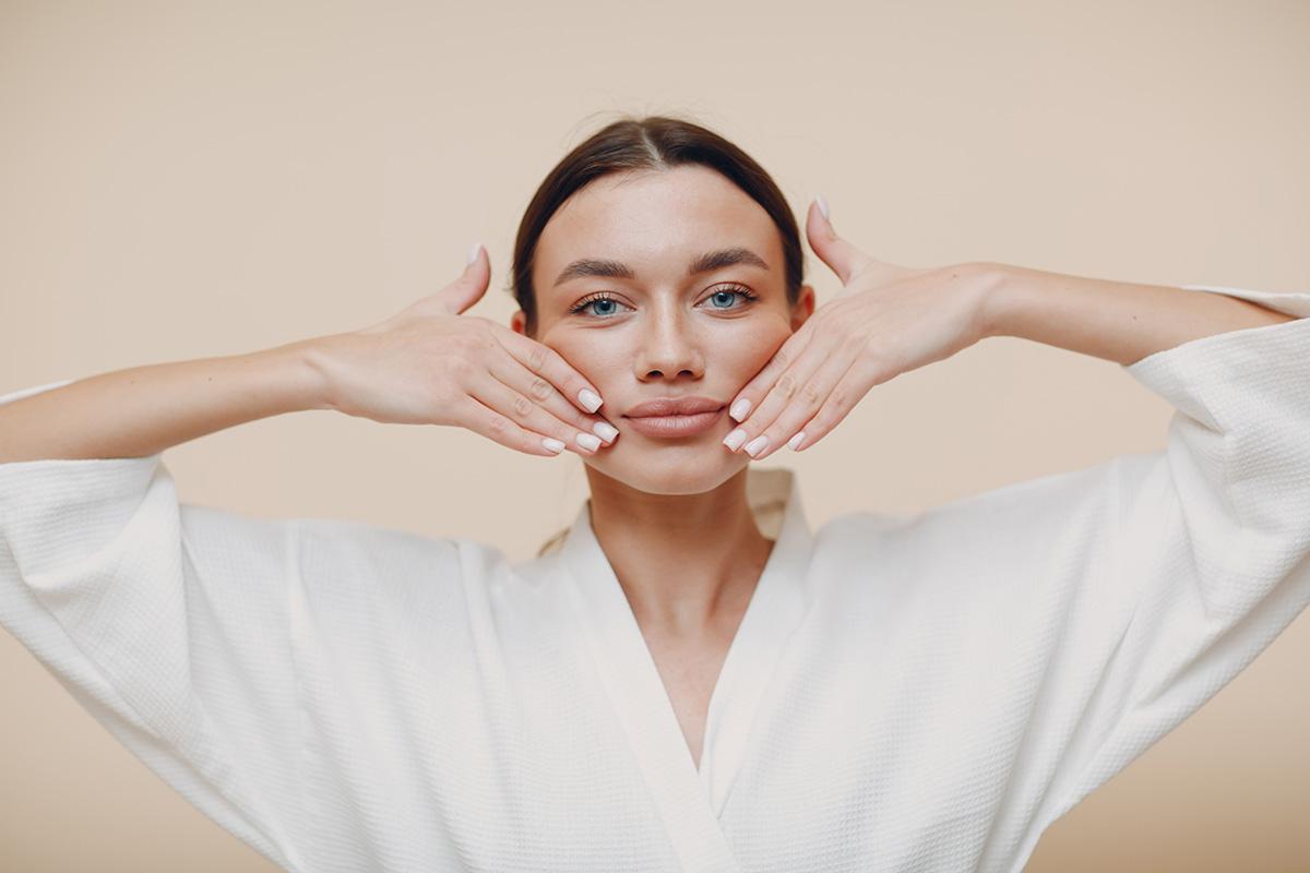 Peau plus hydratée