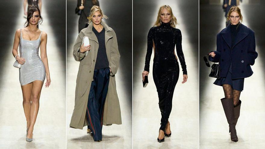 Le premier défilé de Demna Gvasalia pour Gucci : héritage, sensualité et Kate Moss comme égérie