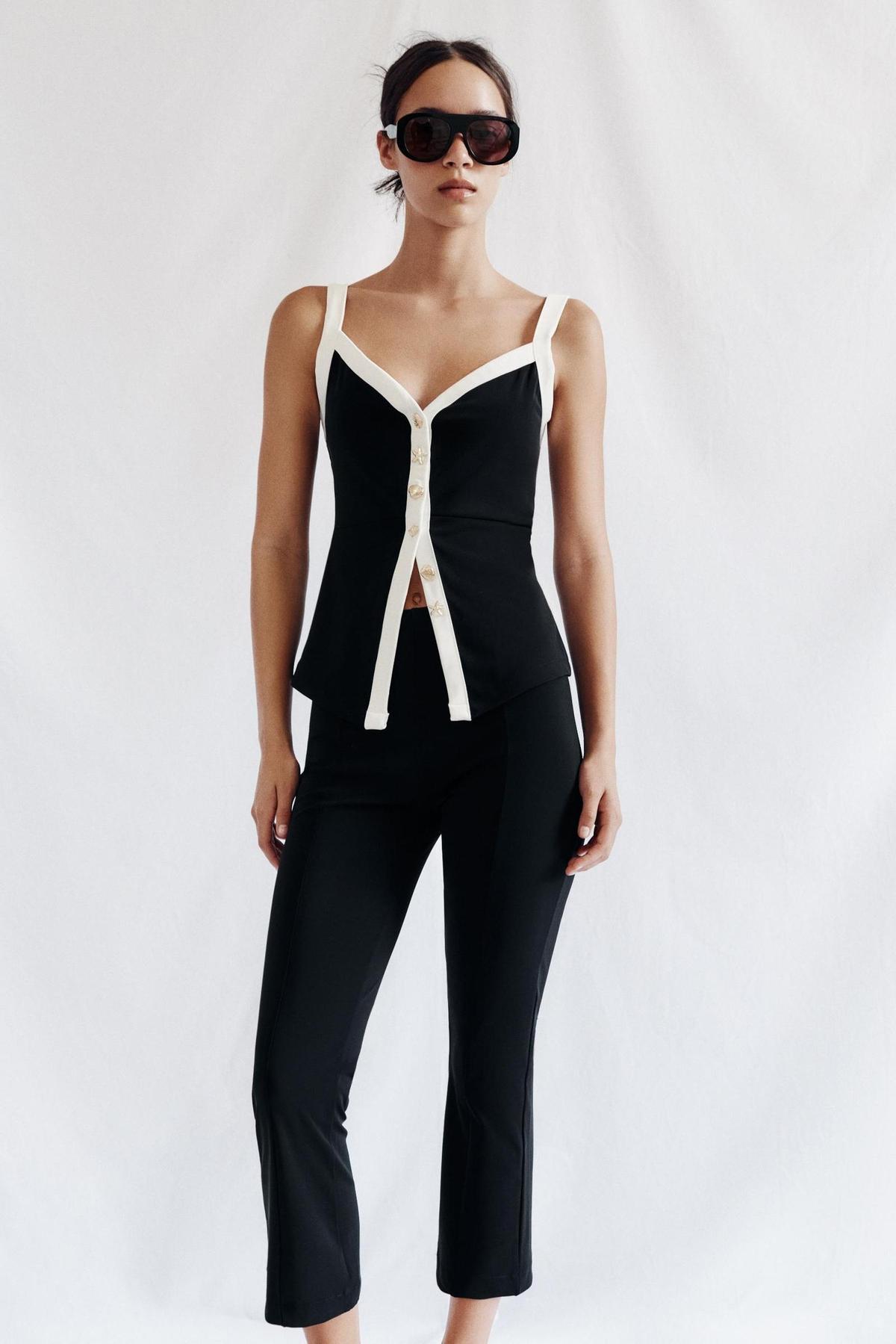Legging évasé