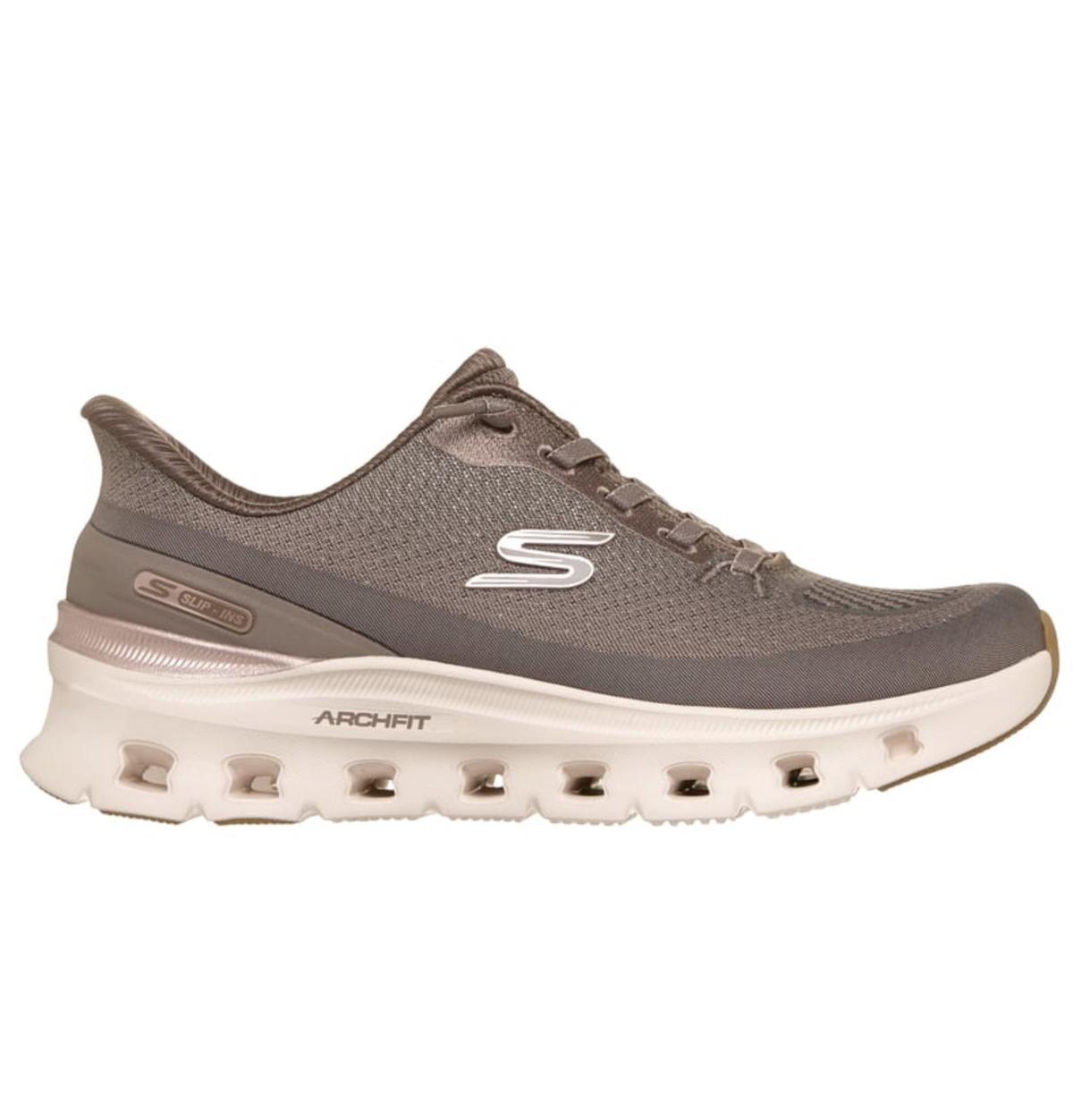 Baskets Skechers marron type ON