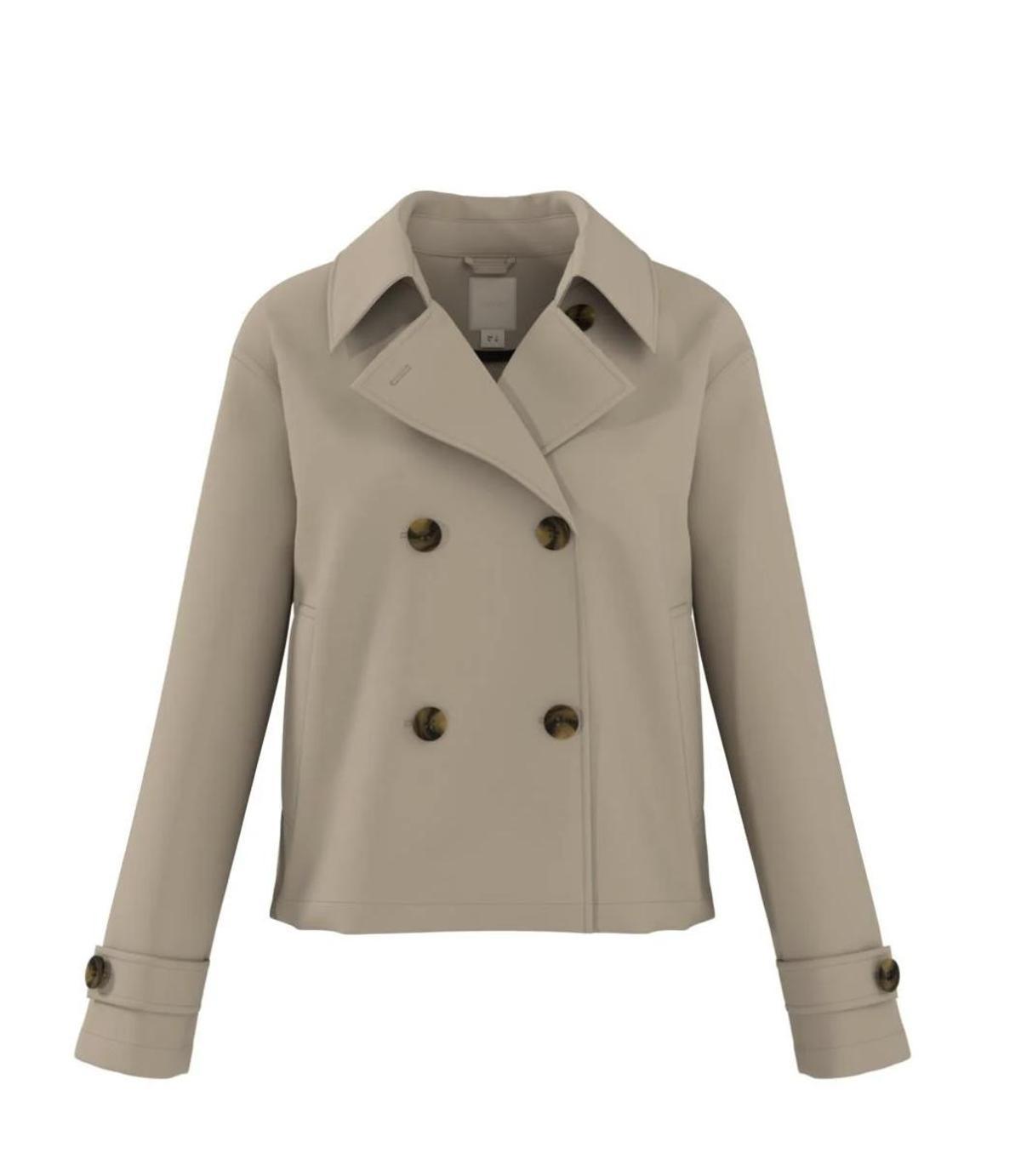 Lidl trench court beige