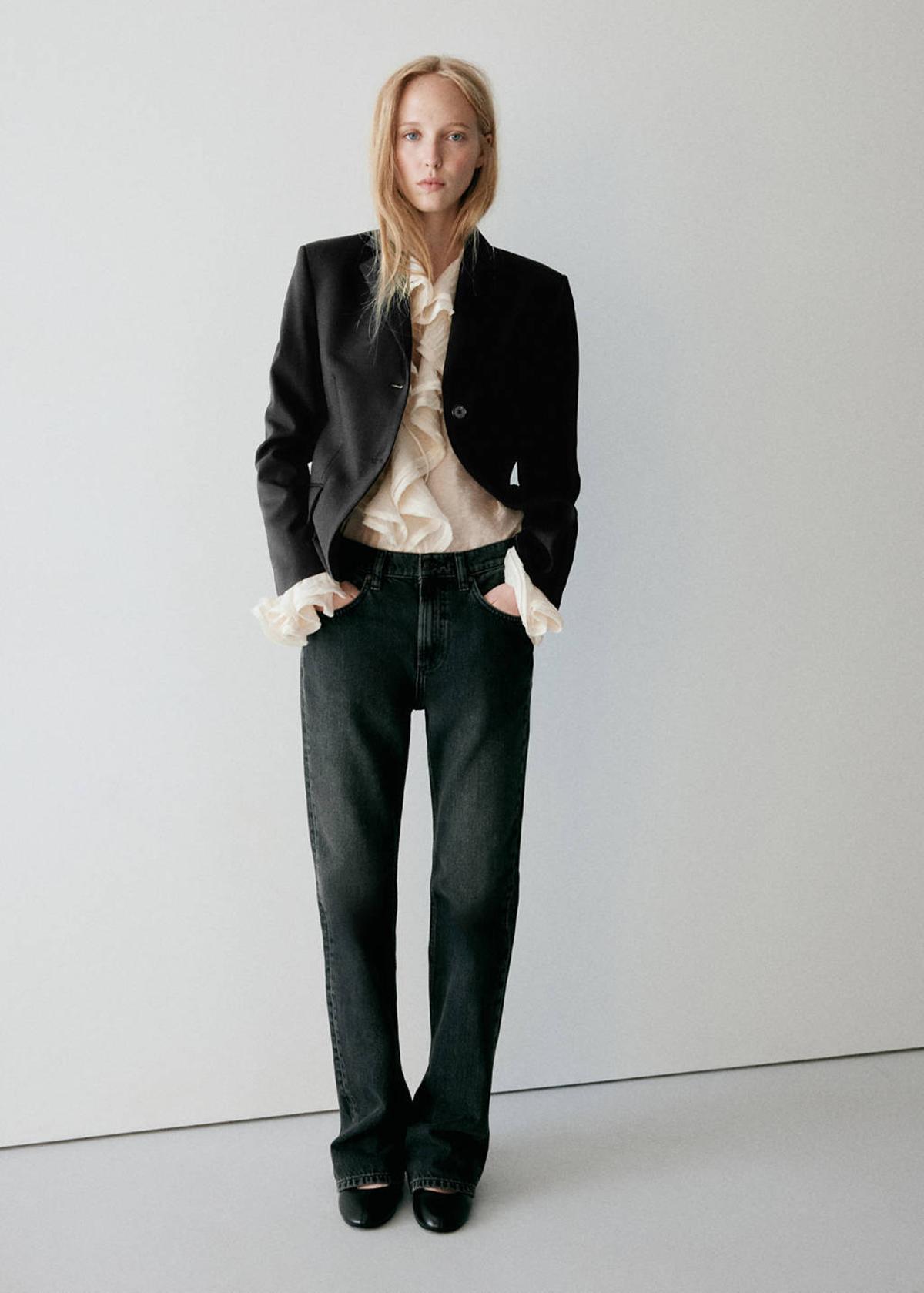 Blazer slim en laine