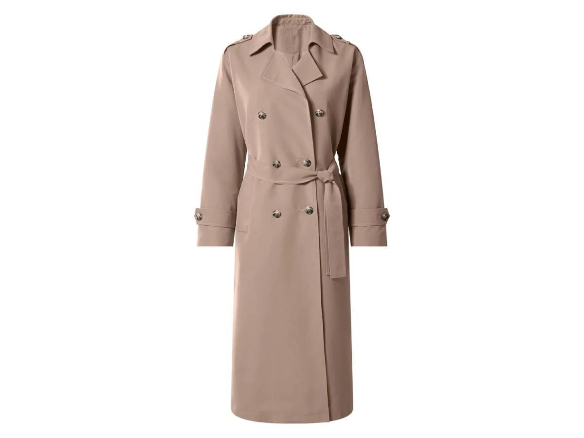 Trench long avec ceinture de Lidl