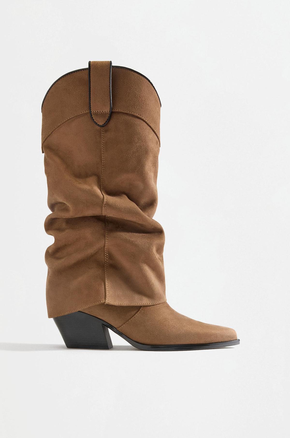 Bottes de cowboy froissées