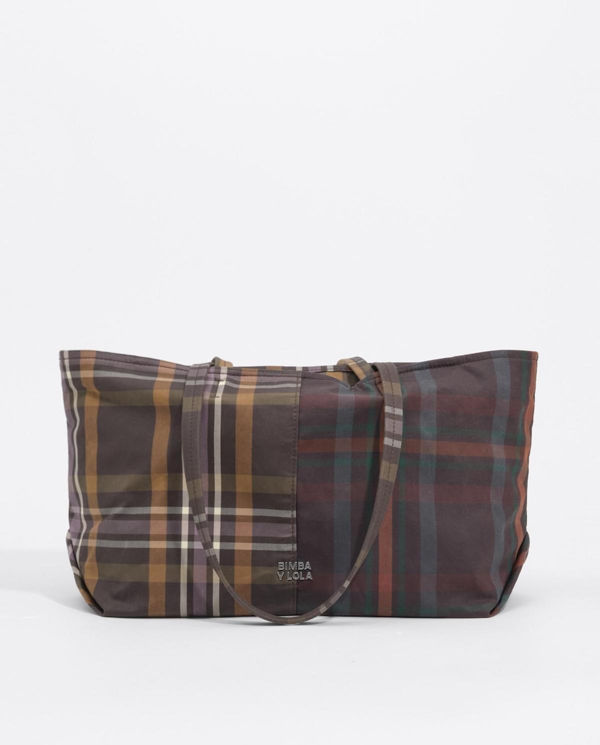 Sac cabas tartan