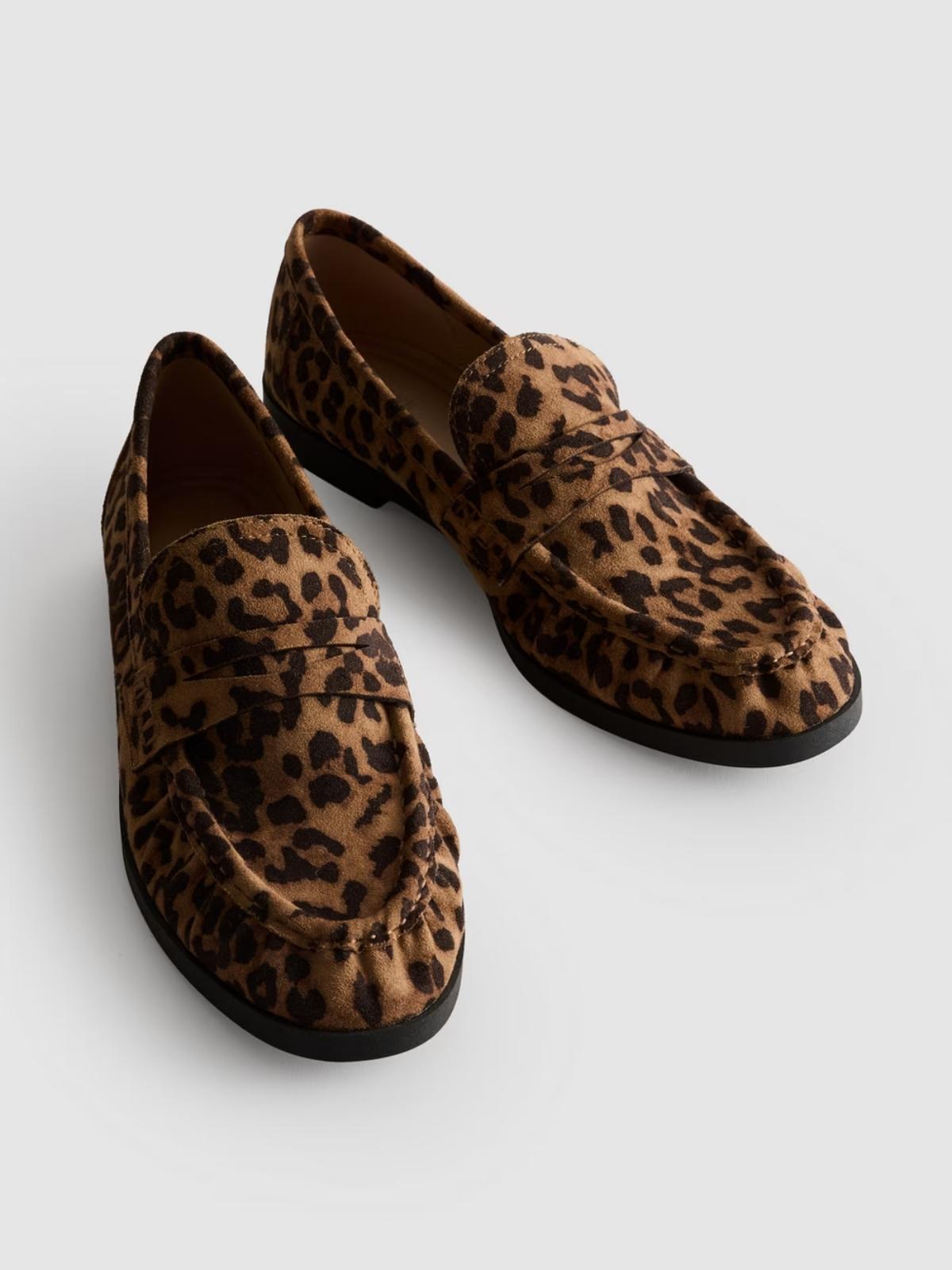 Mocassins léopard