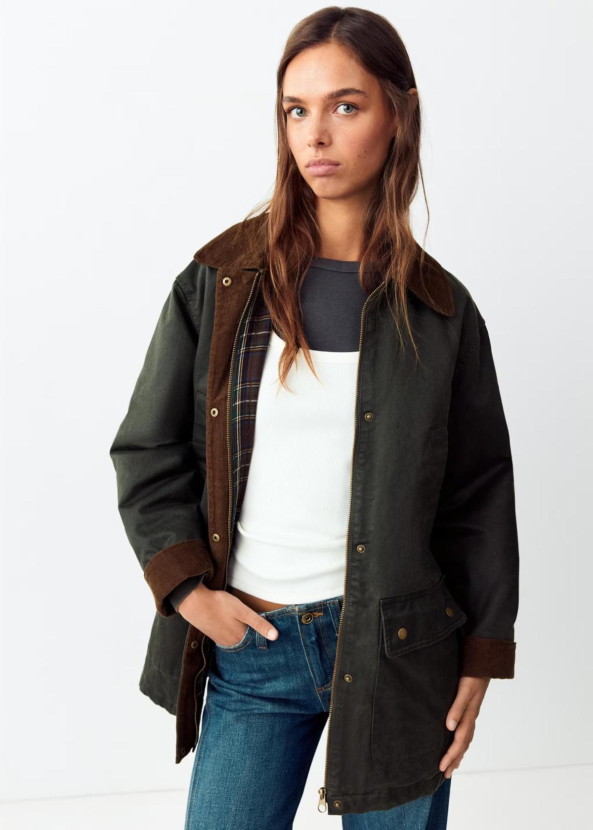 Parka cirée