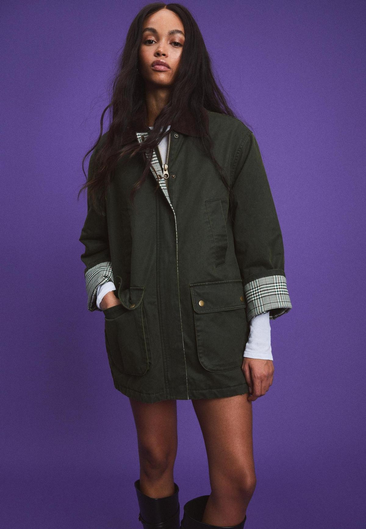 Parka cirée