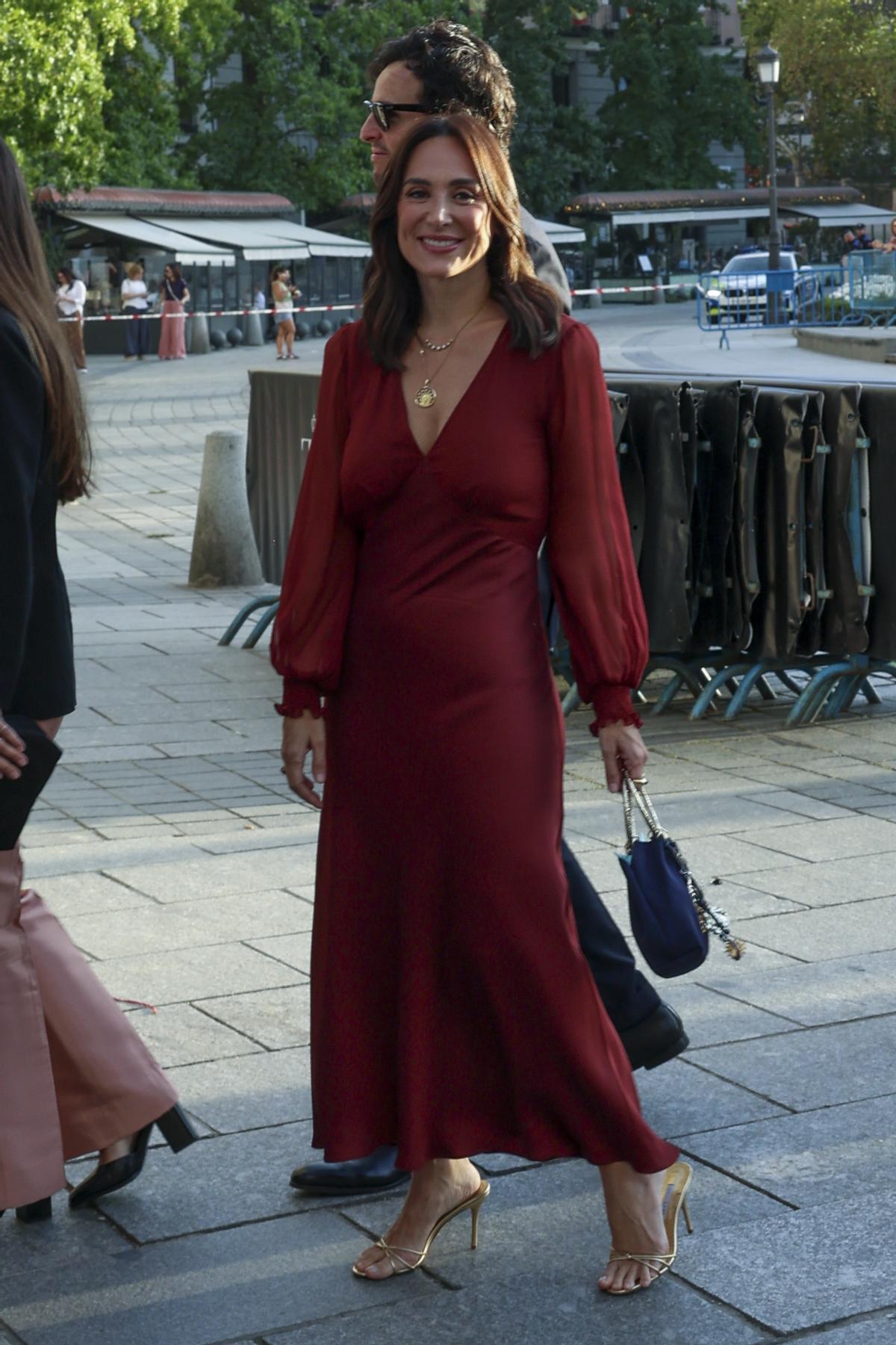 Tamara Falcó à l'ouverture de la saison du Teatro Real