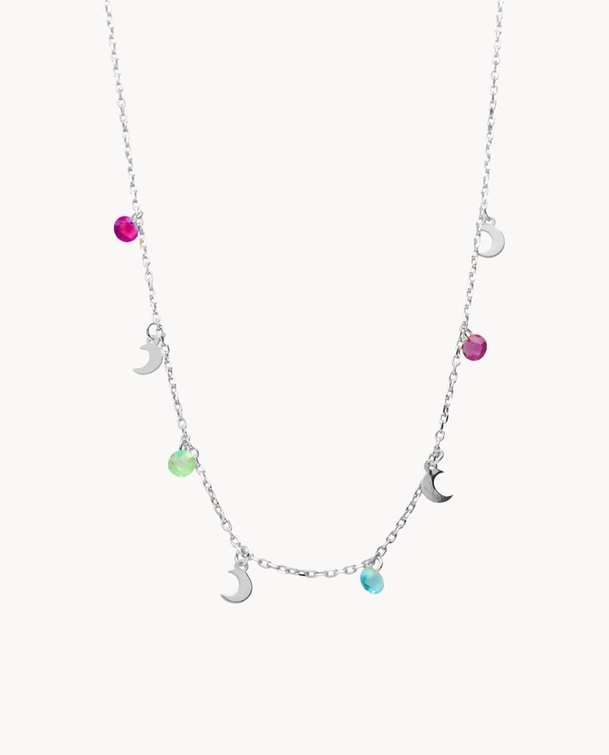Collier en argent multicolore OKSilver
