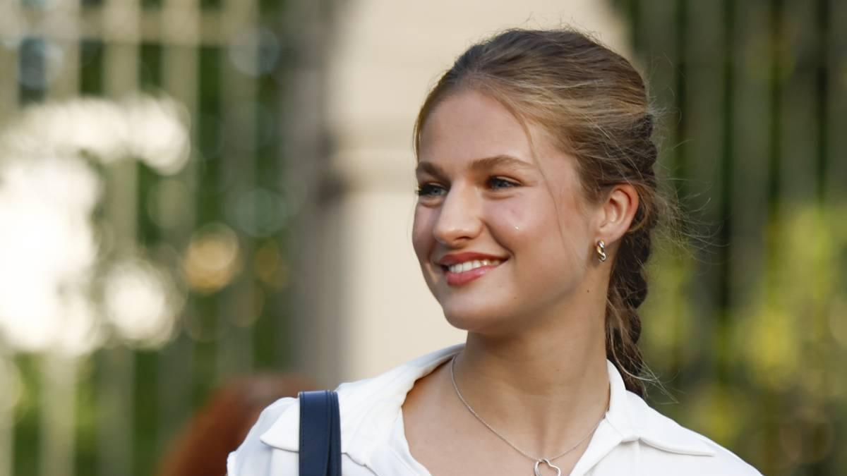 Qué perfume usa Leonor para ir a la universidad