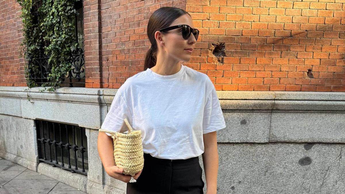 Look de la influencer Erea Louro con unos pantalones capri