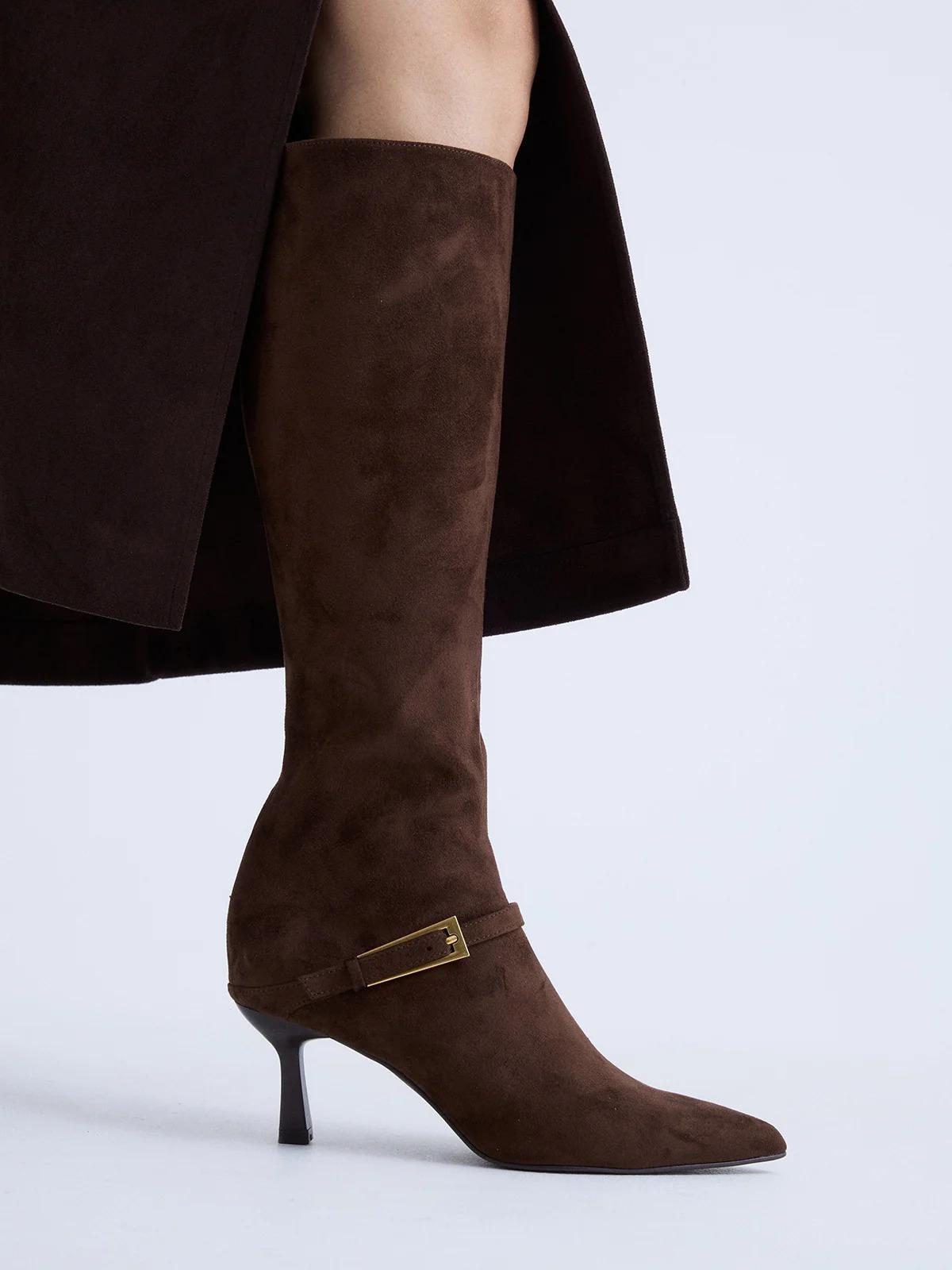 Bottes marron chocolat