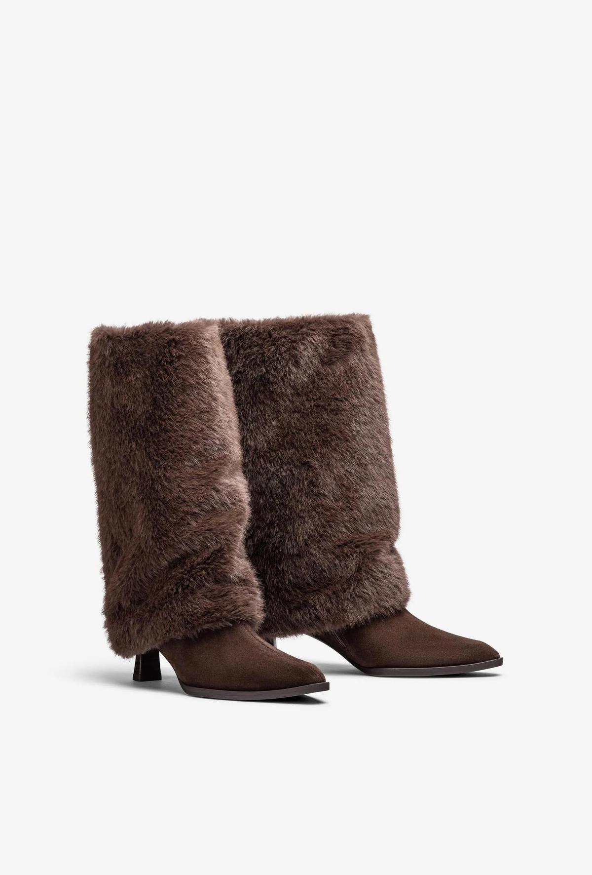 Bottes marron chocolat