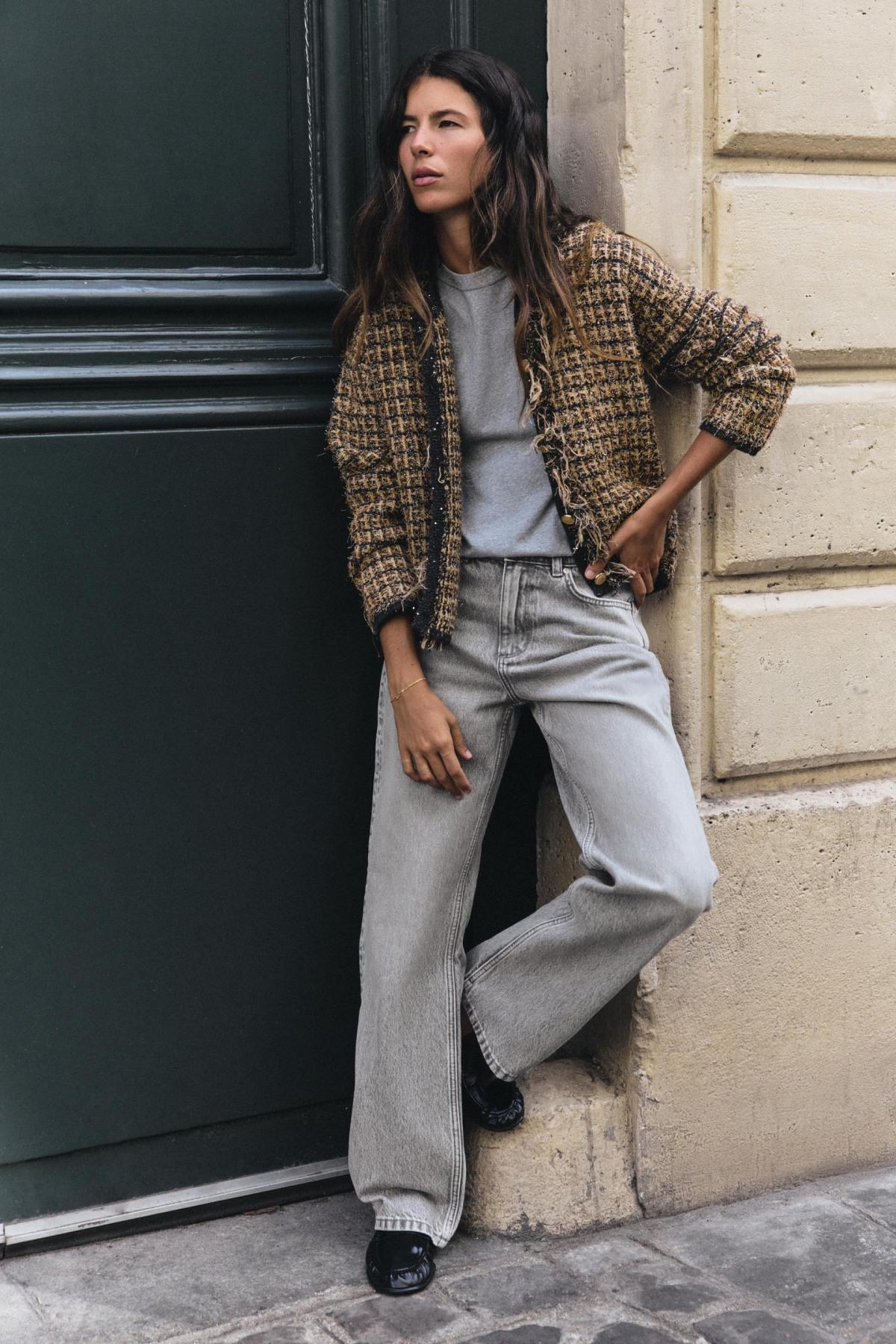 Veste style tweed Zara