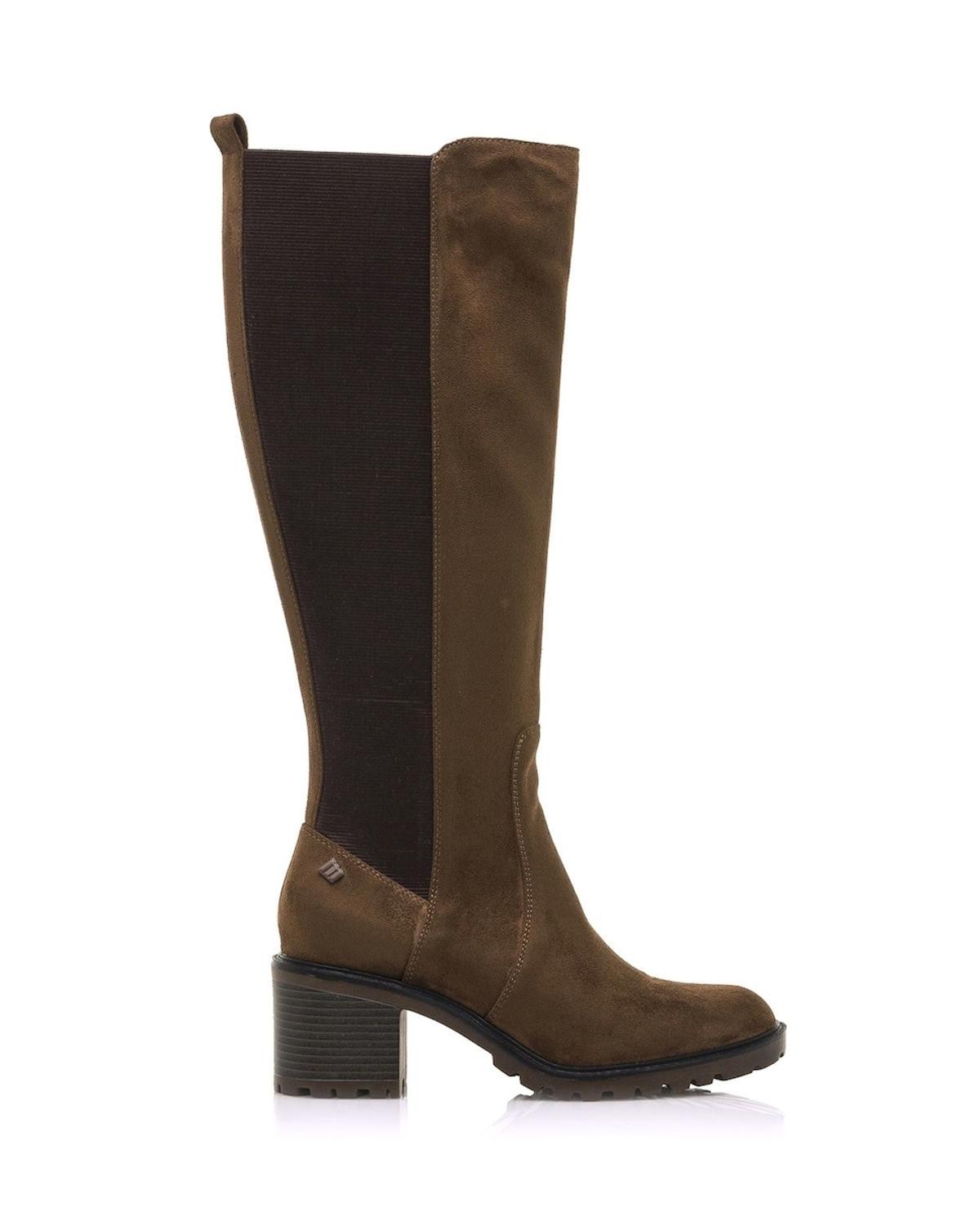 Bottines Mustang à détails élastiques