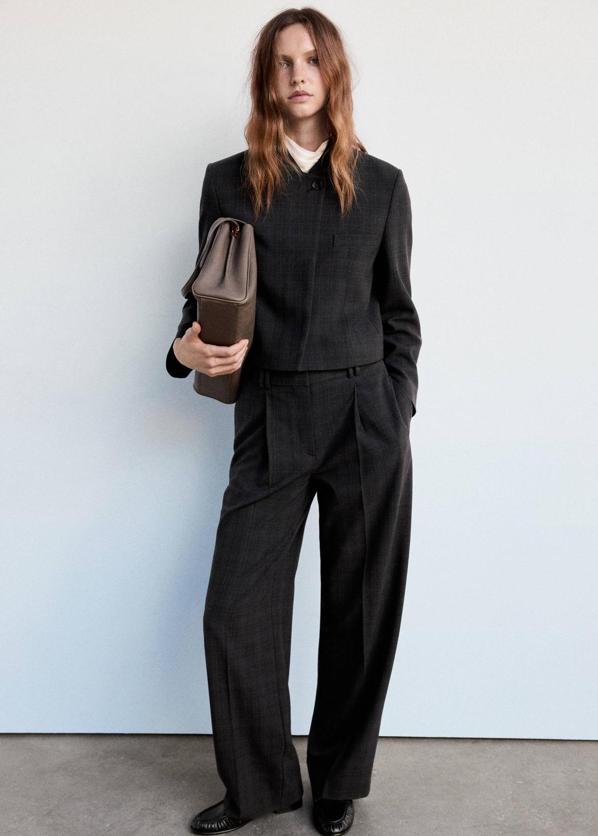 Costume veste à carreaux