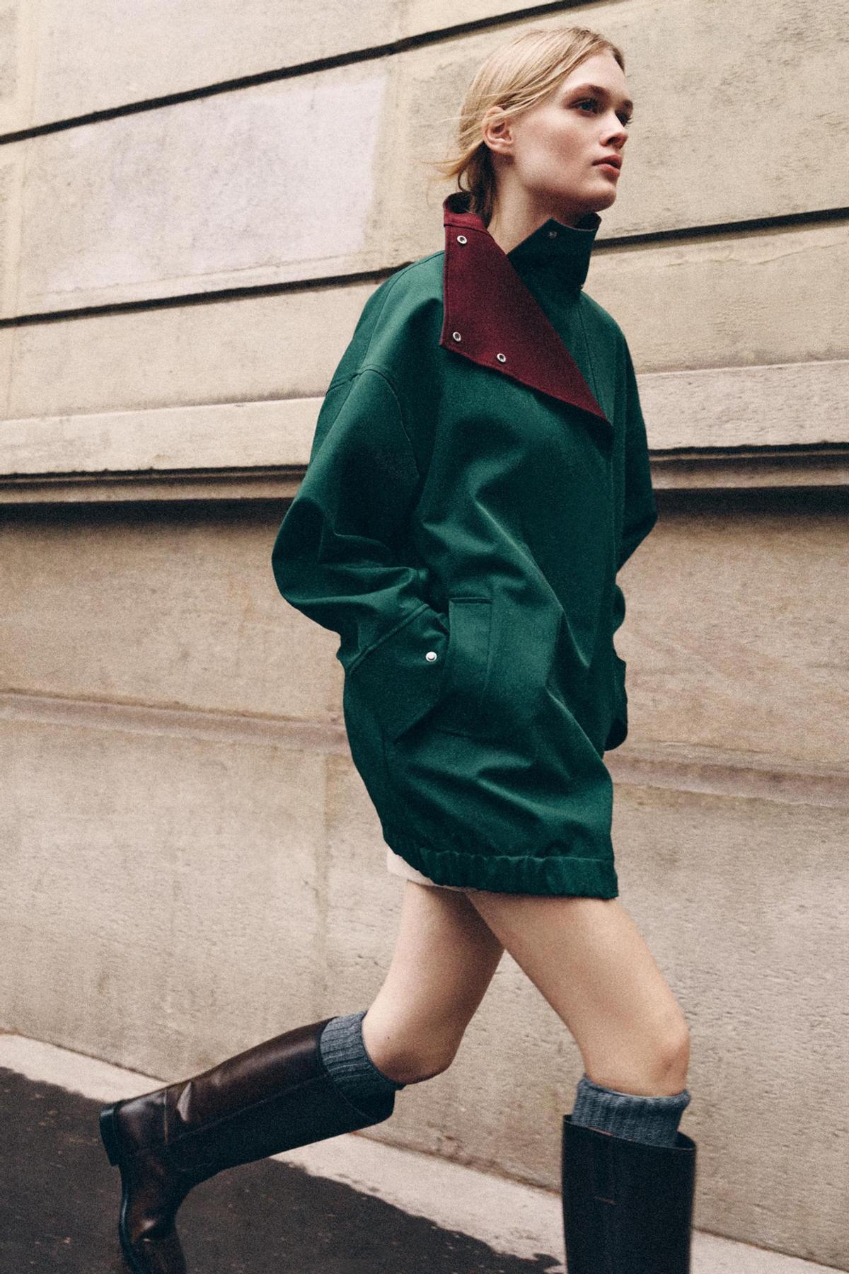 Trench midi combiné