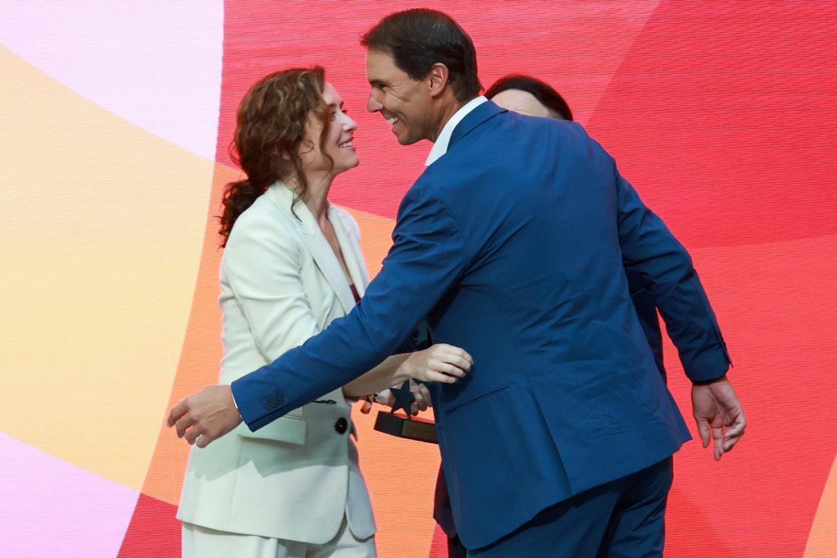 Isabel Díaz Ayuso et Rafa Nadal