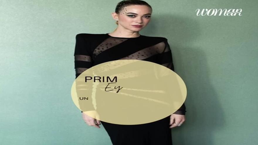 Étape par étape pour obtenir l'eye-liner bicolore de Marta Hazas au Festival de Malaga