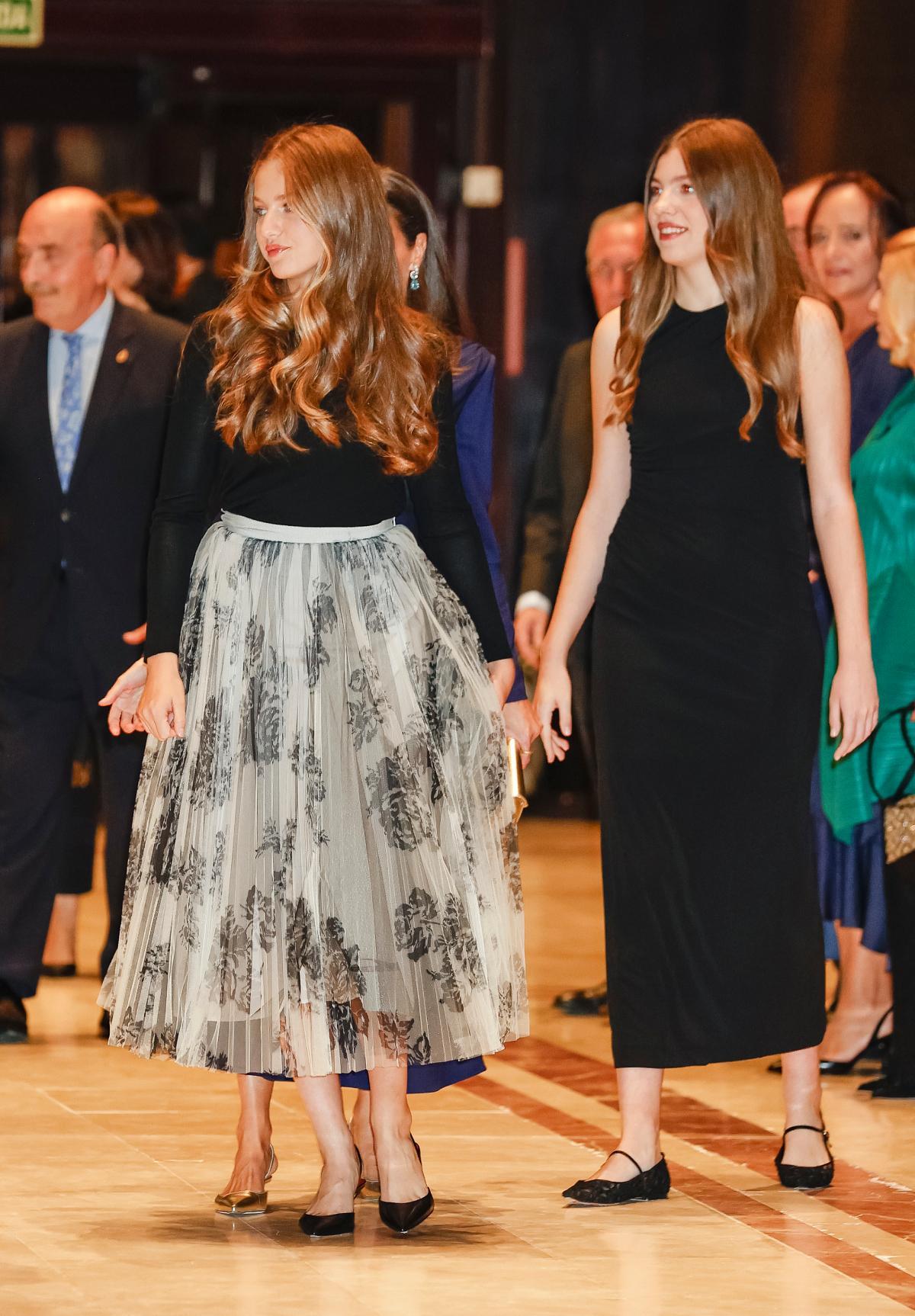 Le « look » de la princesse Leonor au concert des Prix Princesse des Asturies