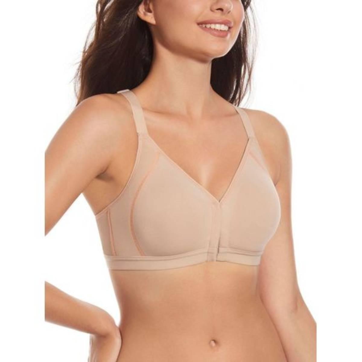 Soutien-gorge de sport à fermeture sur le devant Selene