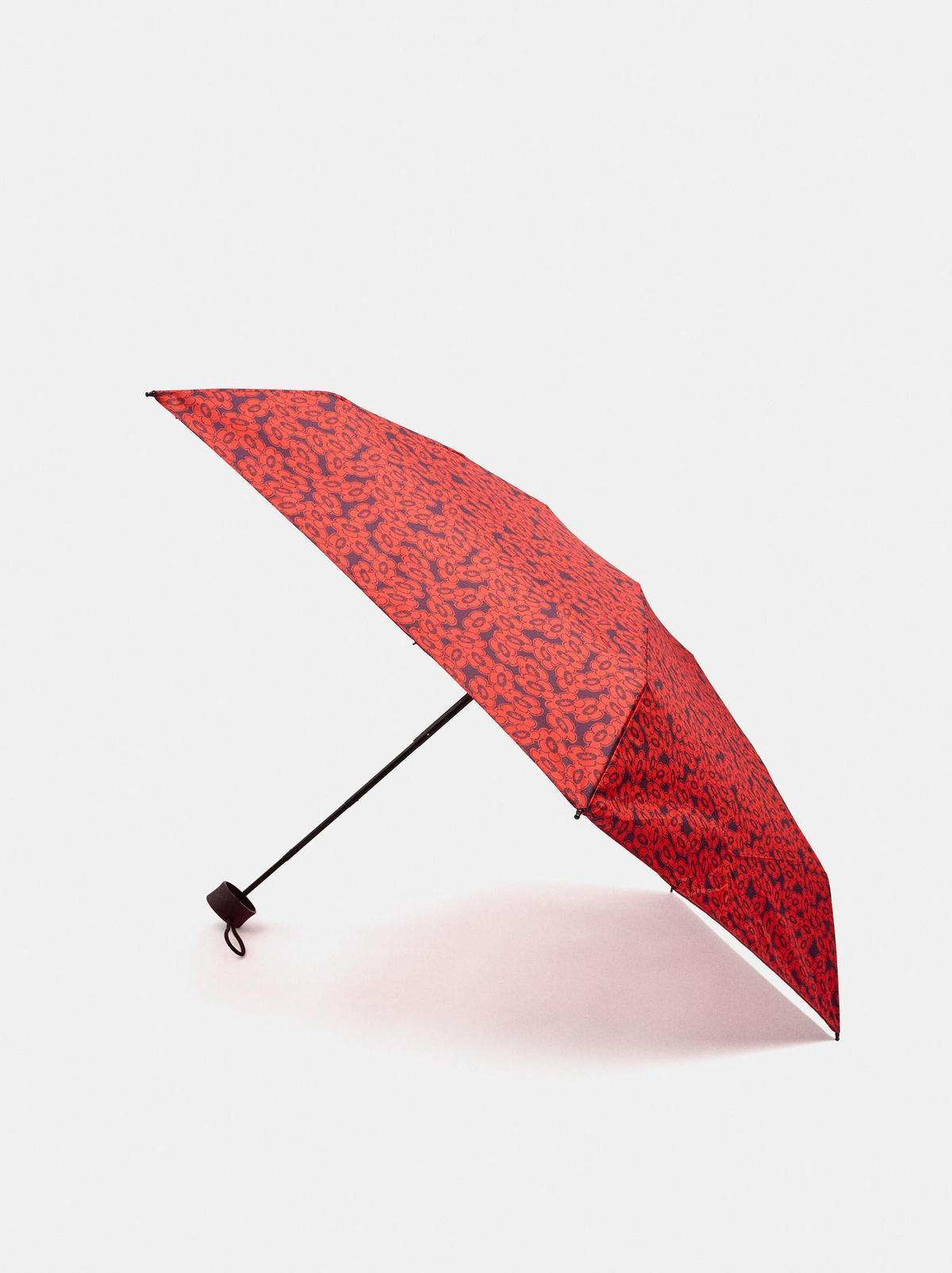 Parapluie imprimé petites fleurs