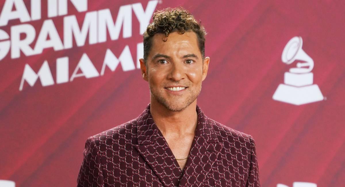 David Bisbal au gala des Latin Grammy organisé à Miami.