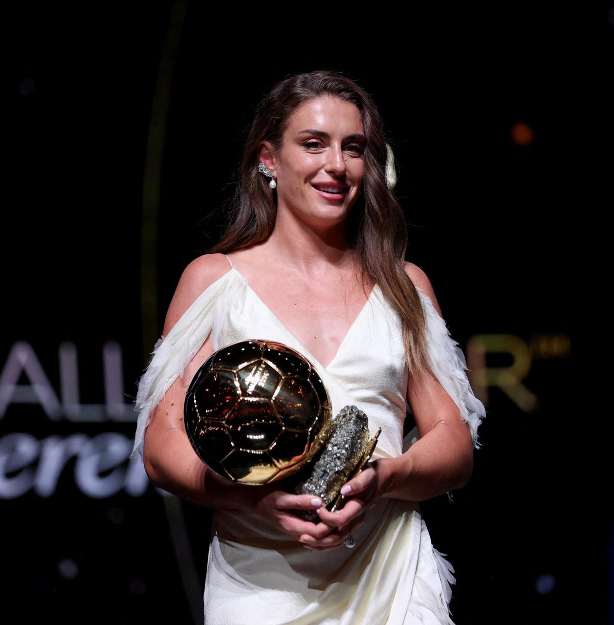 Alexia Putellas a remporté son troisième Ballon d'Or.