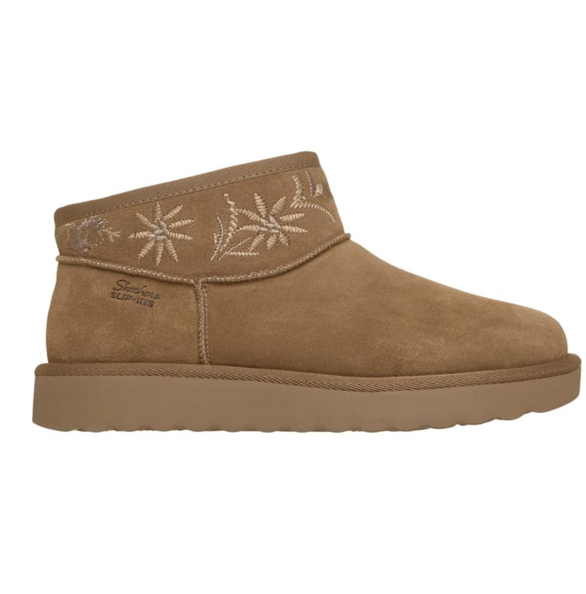 bottes en fourrure brodées UGG