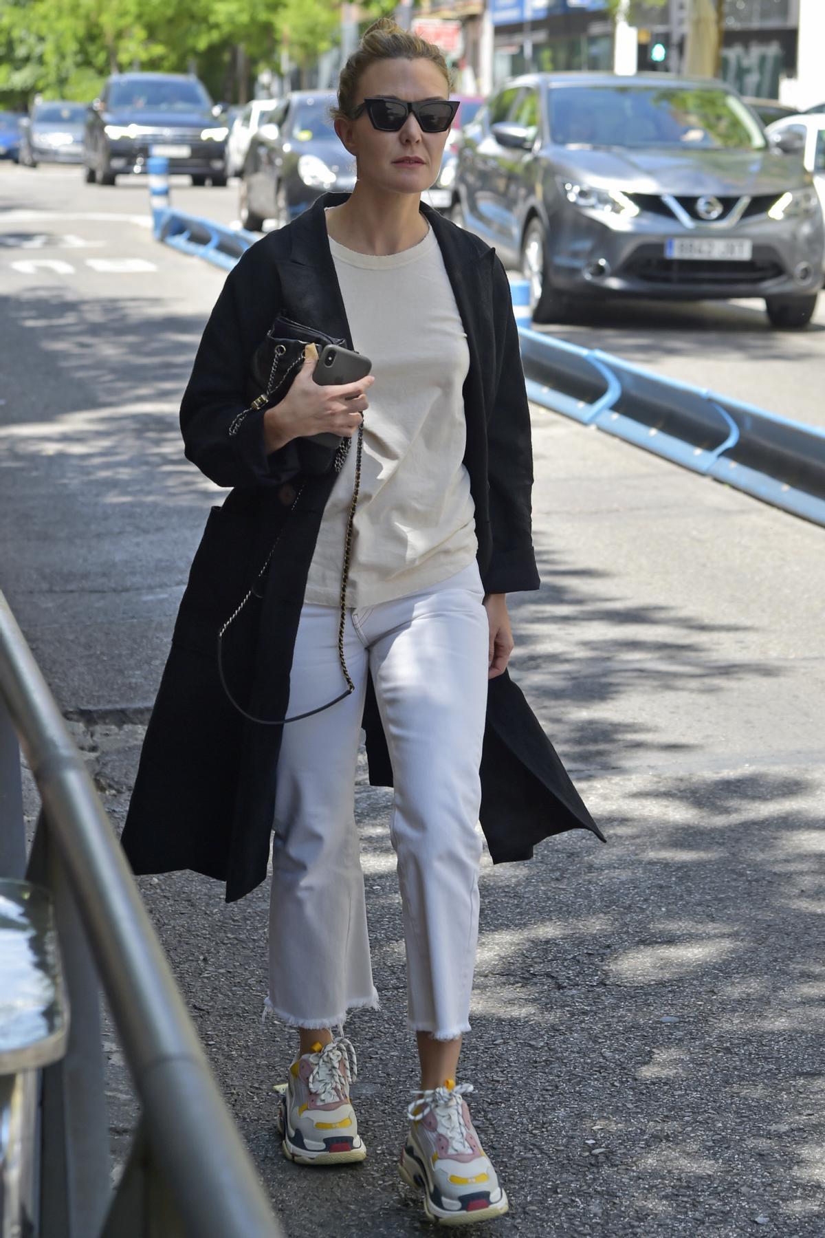 Manteau en laine Marta Ortega